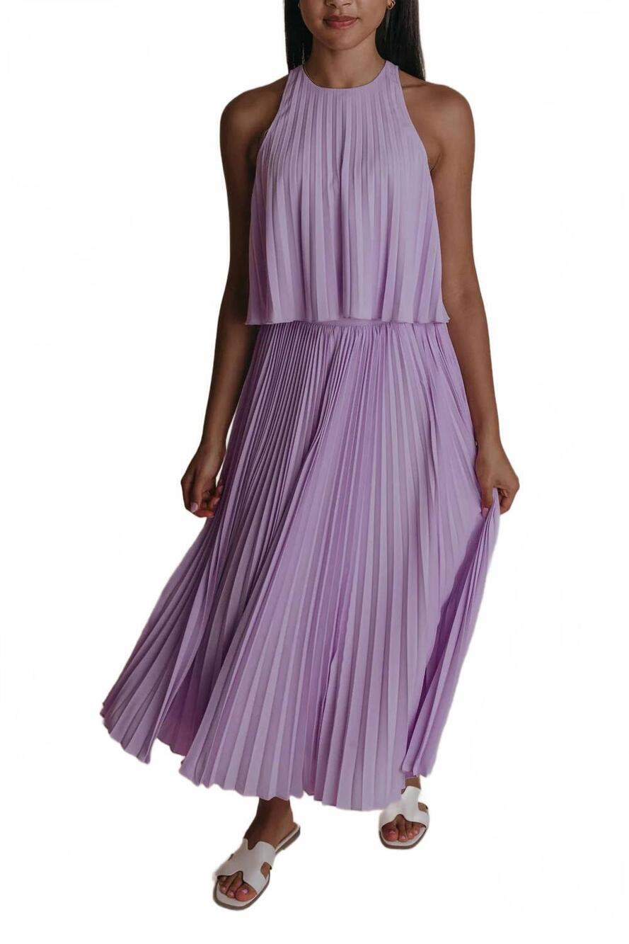 NEW LAROQUE cindy midi skirt in lavender